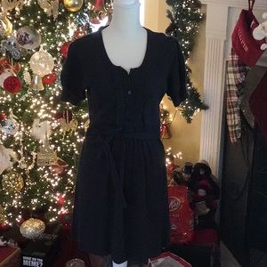 Ava Rose dark gray tunic sweater size small